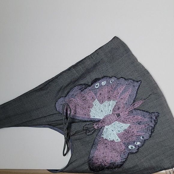 Butterfly Sack/Hobo Bag - Picture 2 of 4